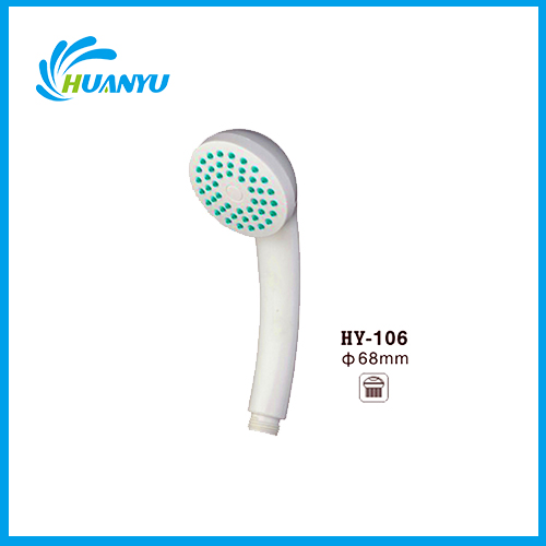 White Economical Plastic Shower